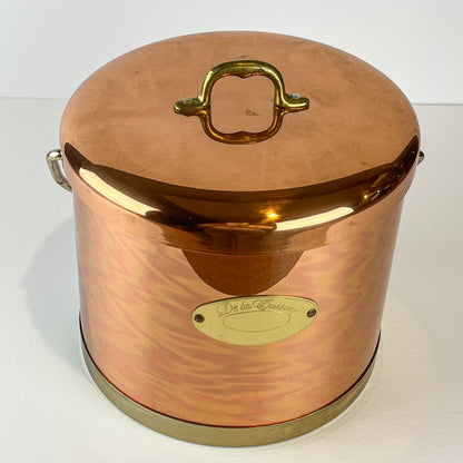 Dela Cuisine Copper and Brass Ice Bucket