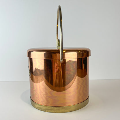 Dela Cuisine Copper and Brass Ice Bucket