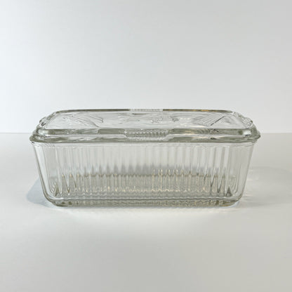 Federal Glass Refrigerator Box with Lid