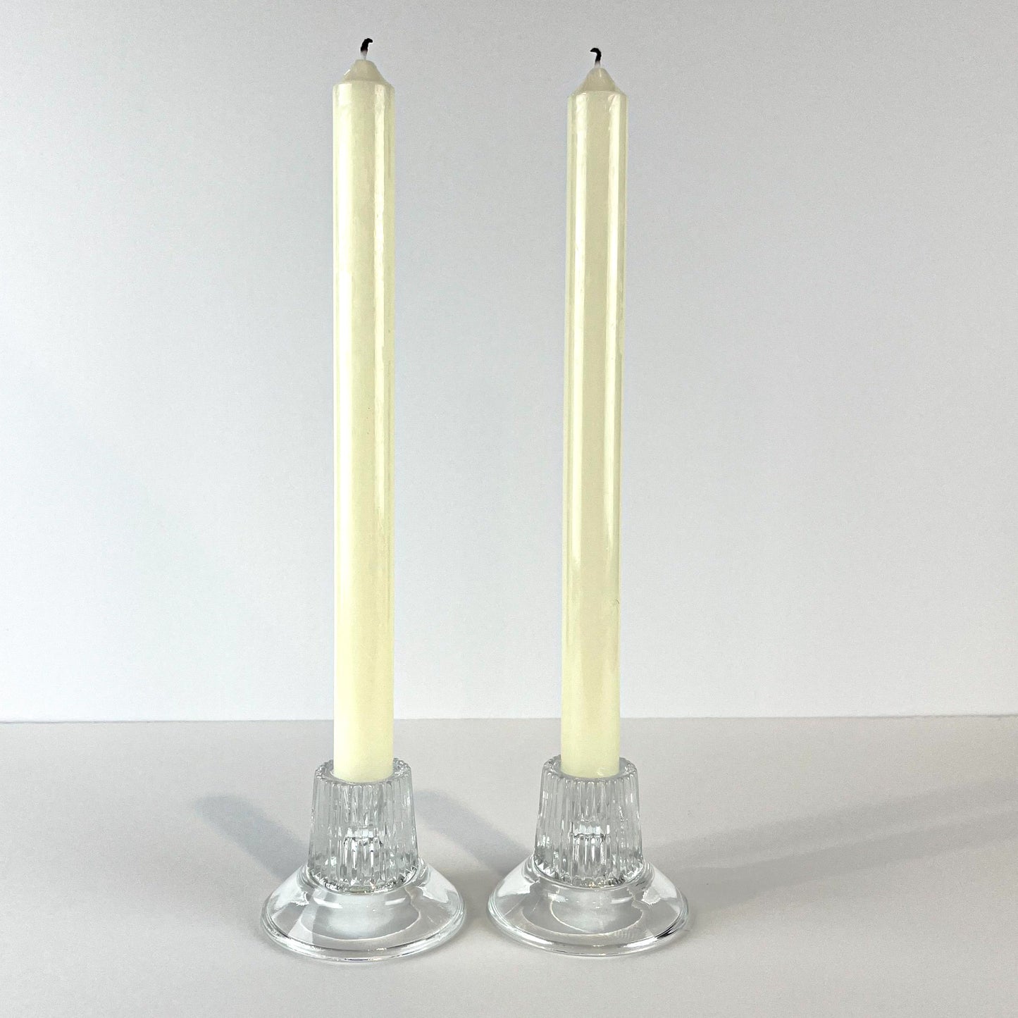 Crystal Candlestick Holder Set
