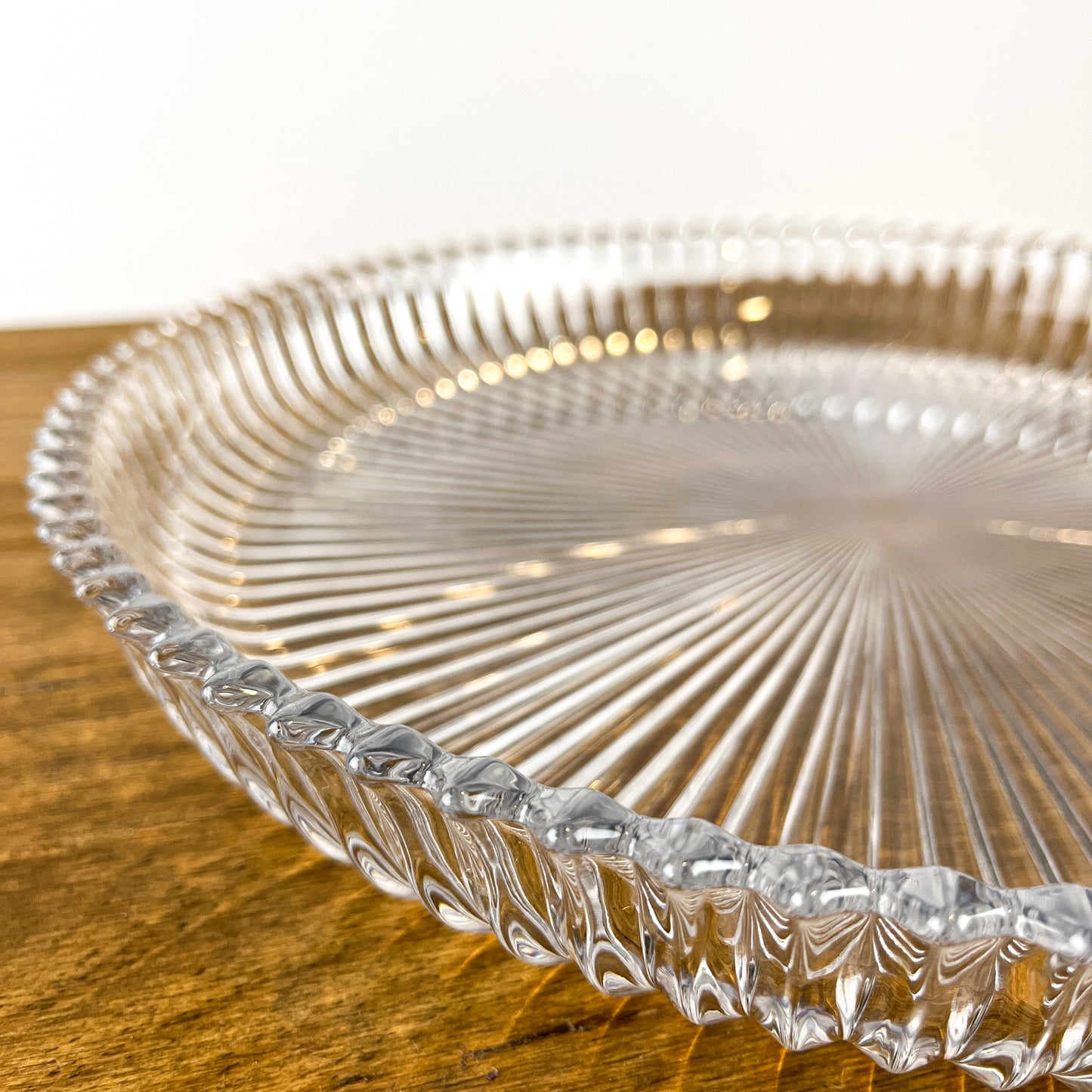 Mikasa Diamond Fire Cut Crystal Serving Platter