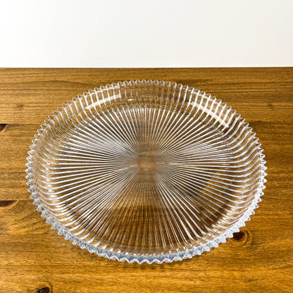 Mikasa Diamond Fire Cut Crystal Serving Platter