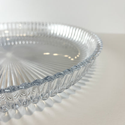 Mikasa Diamond Fire Cut Crystal Serving Platter