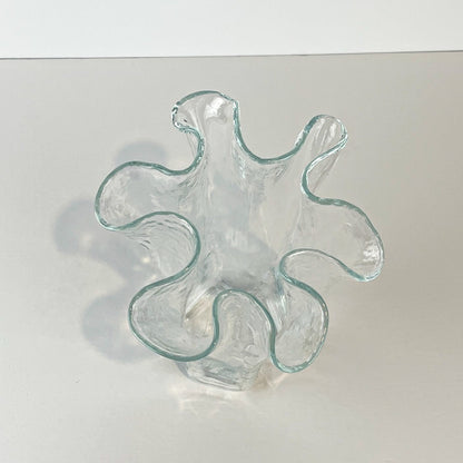 Muurla of Finland Art Glass Handkerchief Vase
