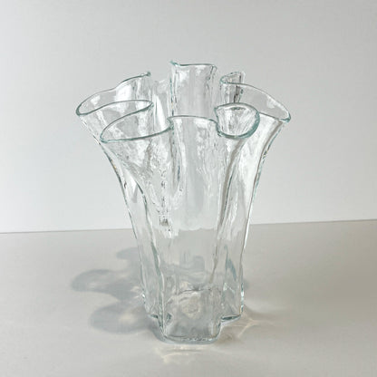 Muurla of Finland Art Glass Handkerchief Vase