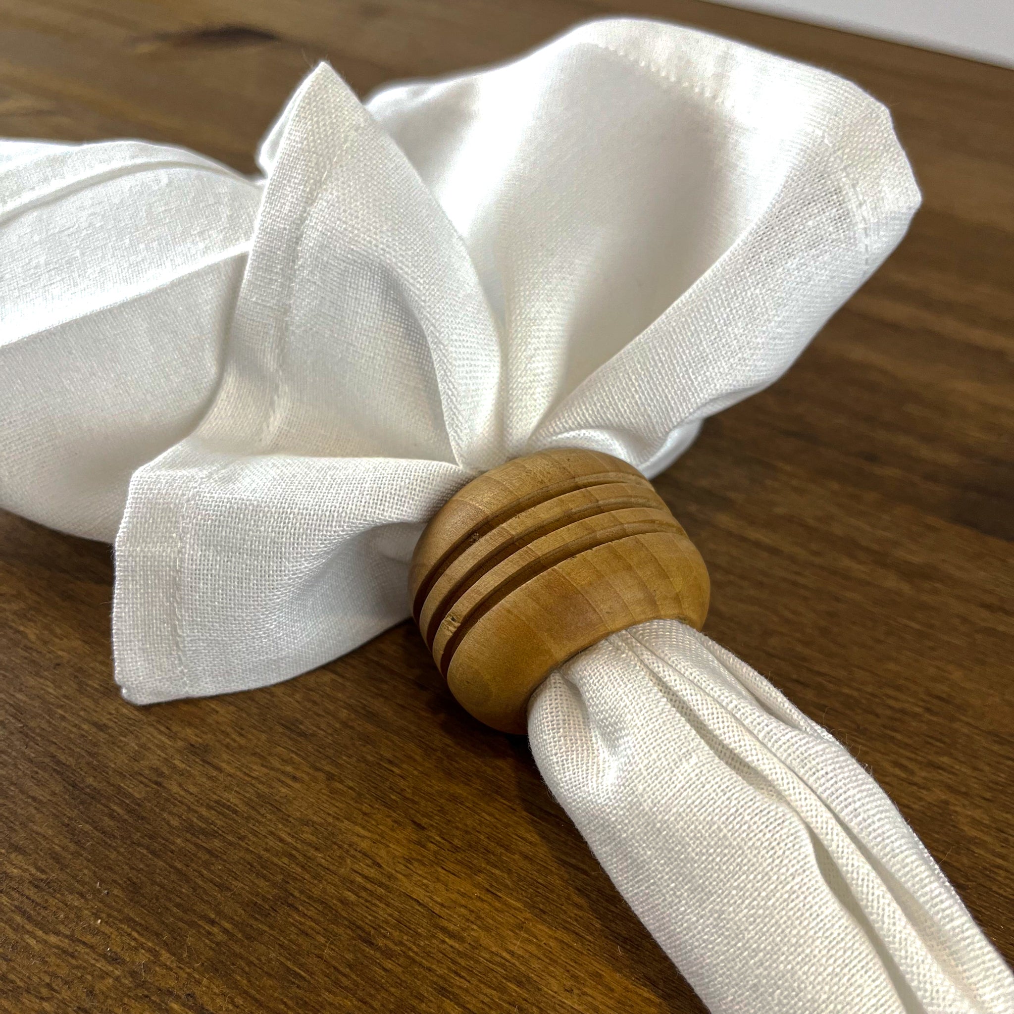 Wooden on sale napkin ring